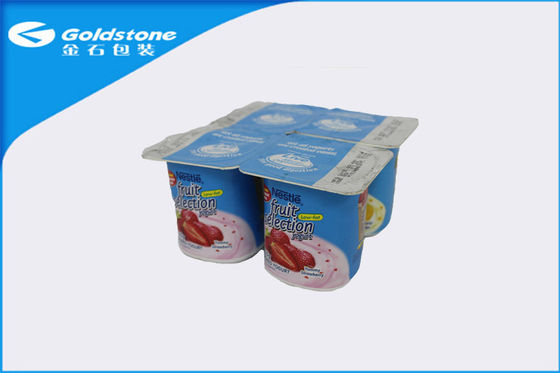Rollstock Germfree Aluminum Sealing Film With Delicate Printing Leakproof