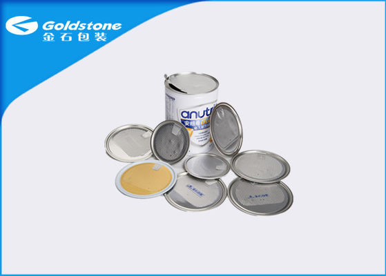 Metal Can Packaging Easy Peel Off Open Ends BPA Free Health Performance