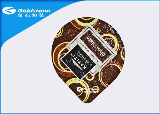 Pre Cut Heat Seal Lids Dairy Food Packaging / Peelable Plastic Film