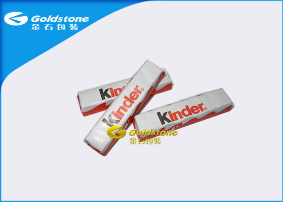 Plastic Foil Wrapping Paper For Chocolate Bar , Homemade Chocolate Packing Material