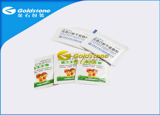 Good Hardness Pharmaceutical Sachets Flexible Medical Packaging GMP Standard